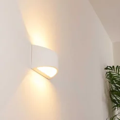 Applique Murale Braslo Blanc, 1 Lumiere