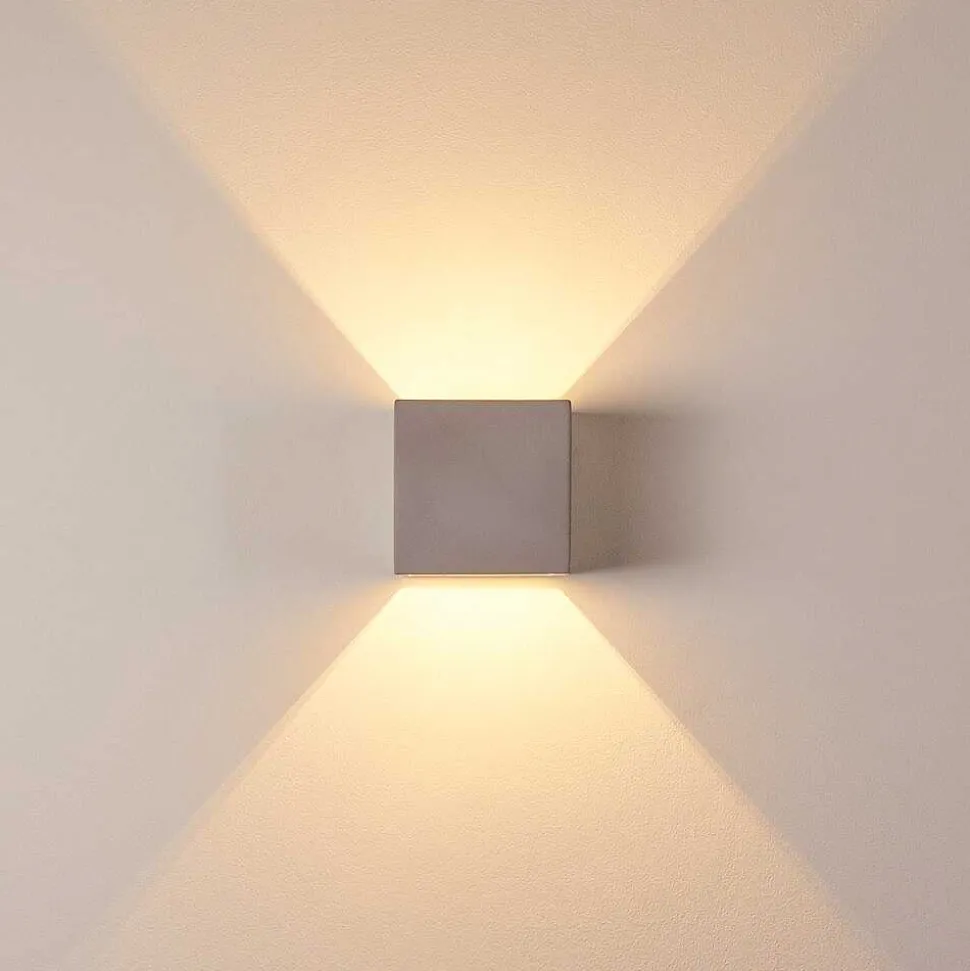 Applique Murale Braslo Gris, 1 Lumiere