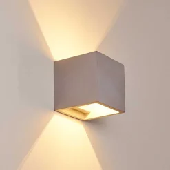 Applique Murale Braslo Gris, 1 Lumiere