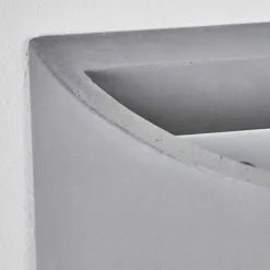 Applique Murale Braslo Gris, 1 Lumiere