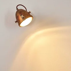 Applique Murale Butikon Rouille, 1 Lumiere