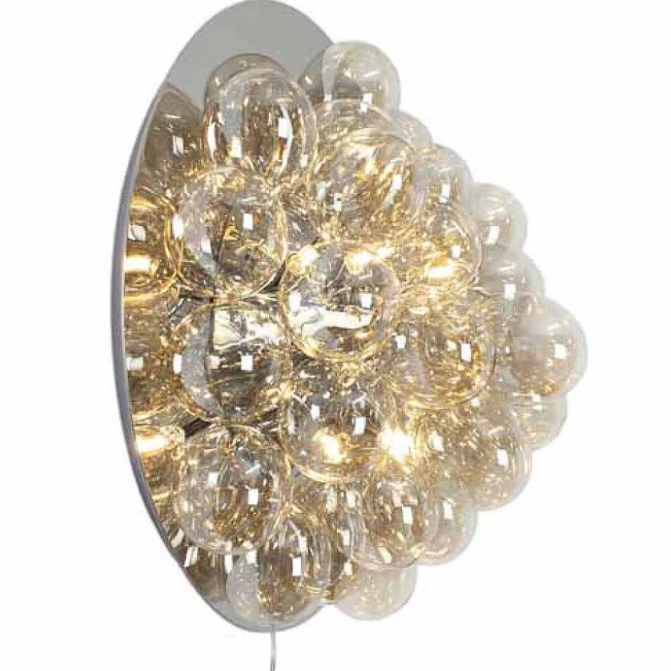 Applique Murale By Rydens Gross Chrome, 8 Lumieres