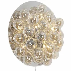 Applique Murale By Rydens Gross Chrome, 8 Lumieres