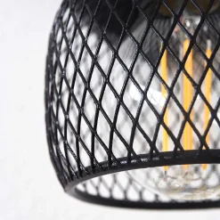 Applique Murale Cairns Vieux Laiton, Noir, 1 Lumiere