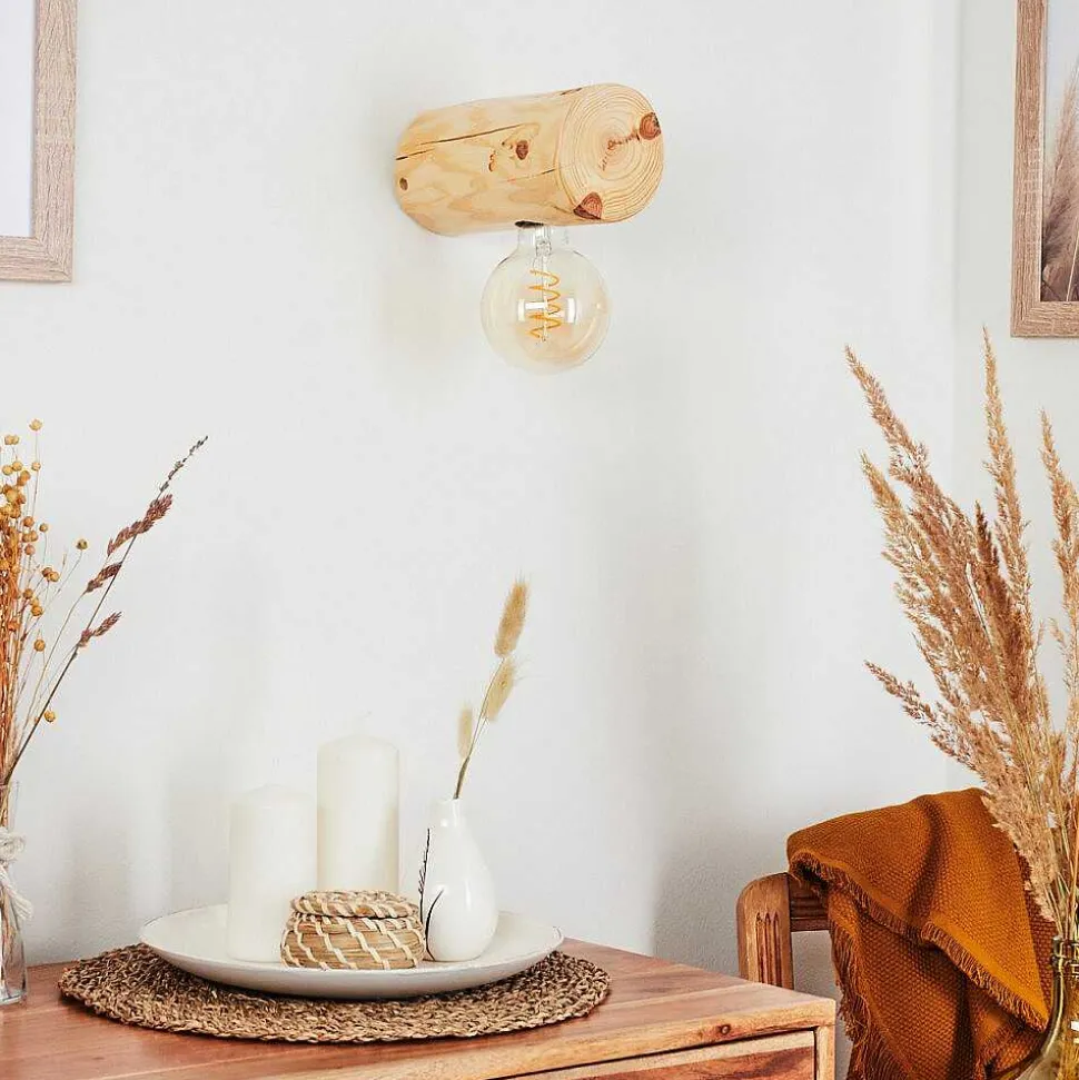 Applique Murale Canedo Brun, 1 Lumiere