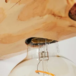 Applique Murale Canedo Brun, 1 Lumiere