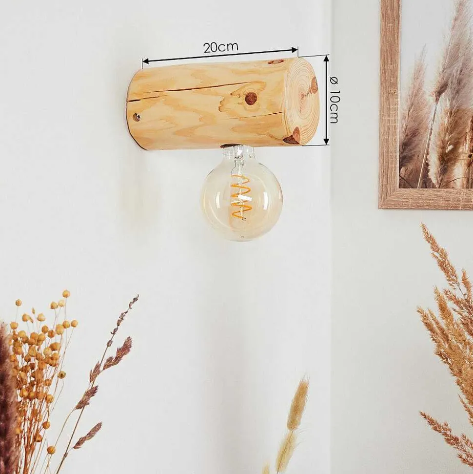 Applique Murale Canedo Brun, 1 Lumiere