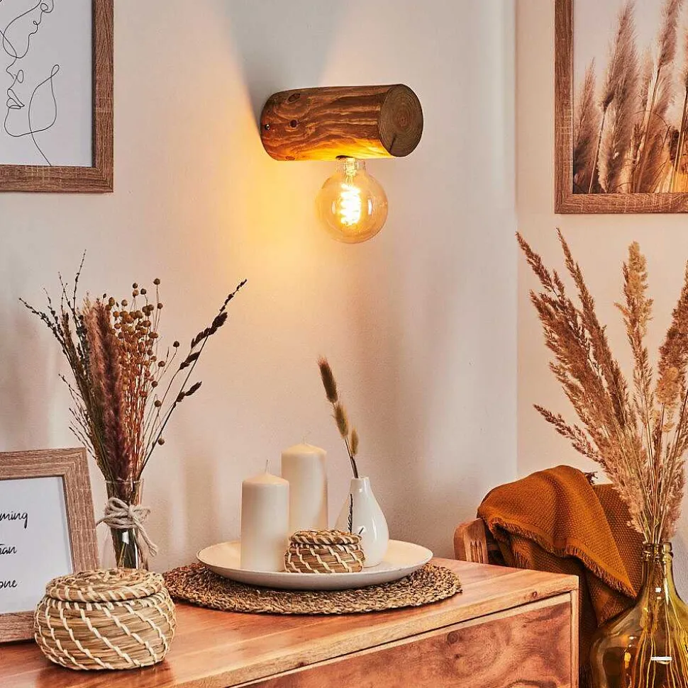 Applique Murale Canedo Brun, 1 Lumiere