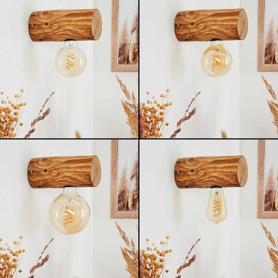 Applique Murale Canedo Brun, 1 Lumiere