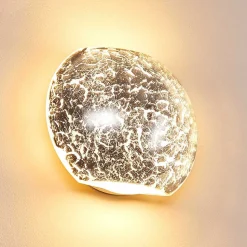 Applique Murale Concha Blanc, 1 Lumiere