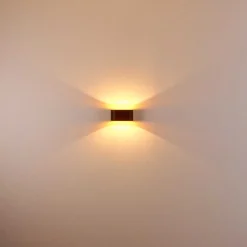 Applique Murale Dapp Noir Dore, 1 Lumiere