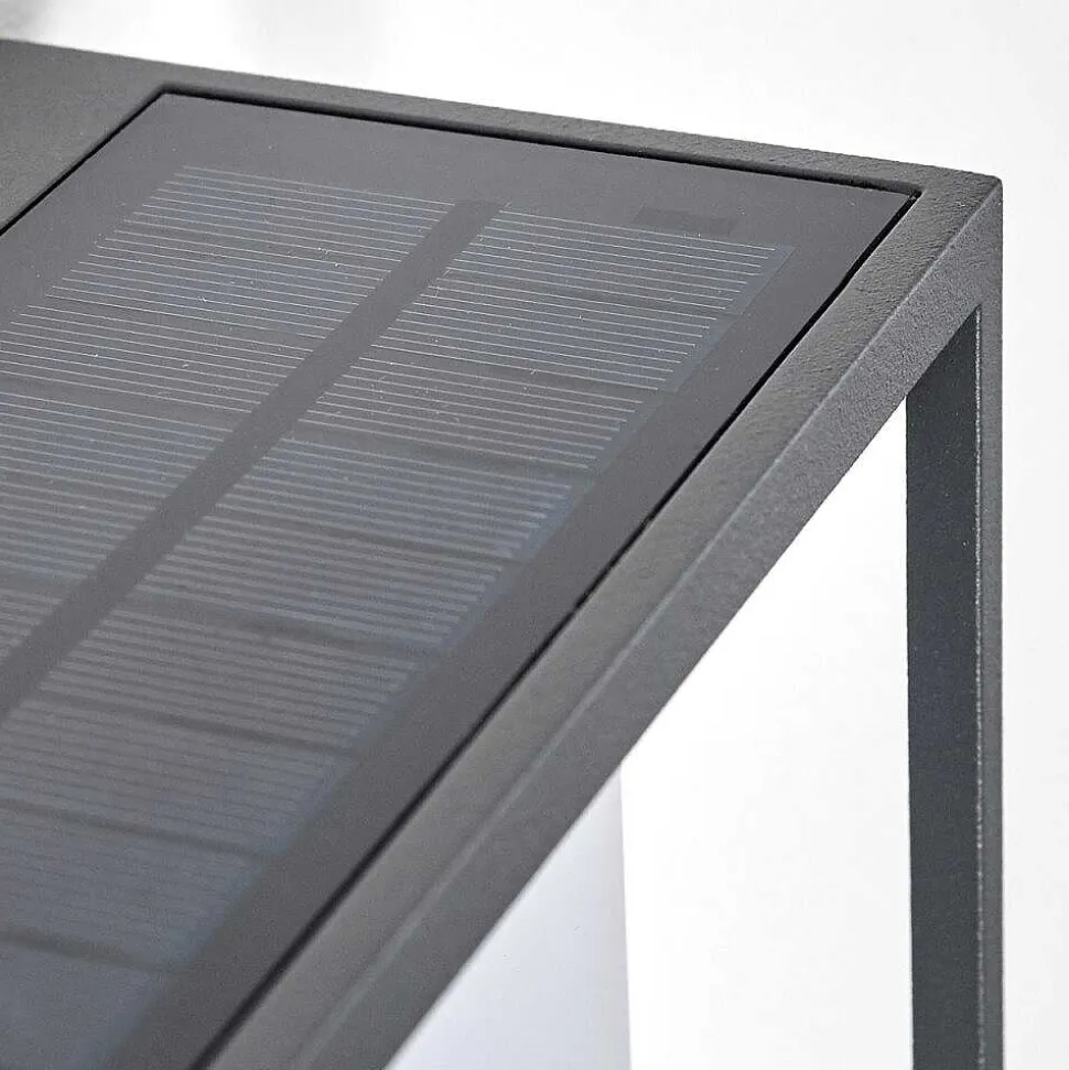 Applique Murale D'Exterieur Lansing Led Anthracite, 1 Lumiere, Detecteur De Mouvement