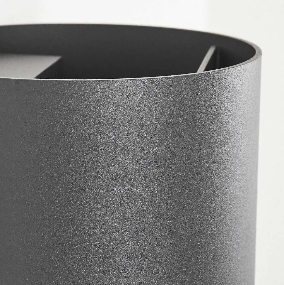 Applique Murale D'Exterieur Tamarin Led Anthracite, 2 Lumieres