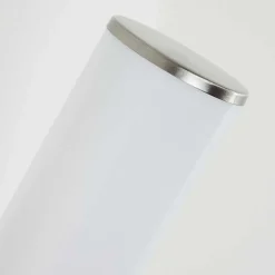 Applique Murale D'Exterieur Caserta Nickel Mat, 1 Lumiere, Detecteur De Mouvement