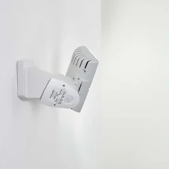 Applique Murale D'Exterieur Loit Led Blanc, 1 Lumiere, Detecteur De Mouvement