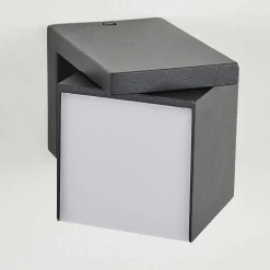 Applique Murale D'Exterieur Swanek Led Anthracite, 1 Lumiere