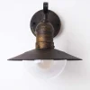 Applique Murale D\\'Exterieur Broni Rouille, 1 Lumiere