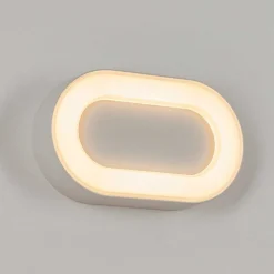 Applique Murale D'Exterieur Paleroo Led Blanc, 1 Lumiere