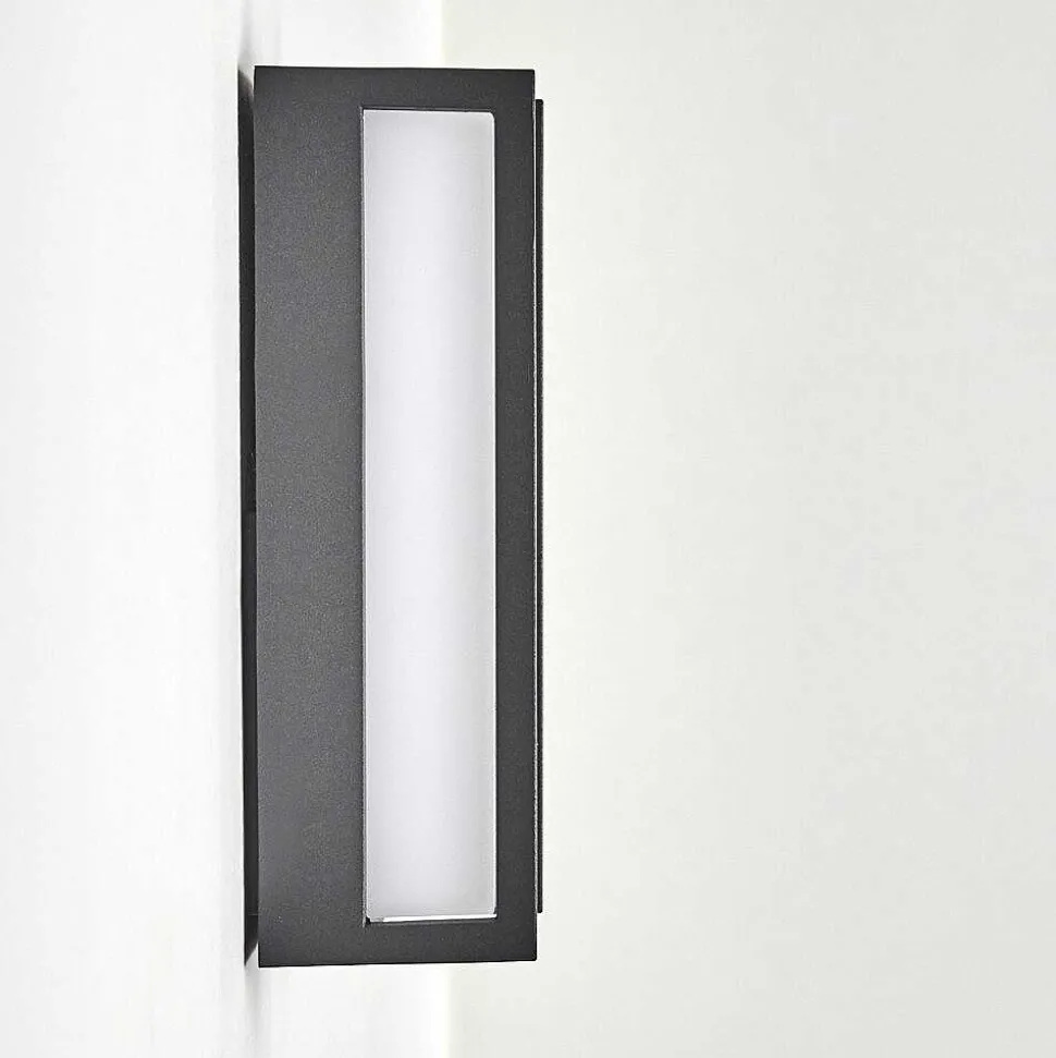 Applique Murale D'Exterieur Skove Led Anthracite, 1 Lumiere