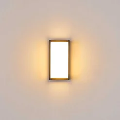 Applique Murale D'Exterieur Skove Led Anthracite, 1 Lumiere