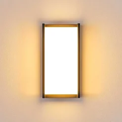 Applique Murale D'Exterieur Skove Led Anthracite, 1 Lumiere