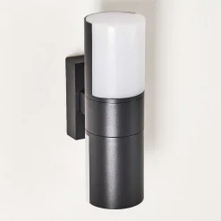 Applique Murale D'Exterieur Baulund Led Anthracite, 1 Lumiere