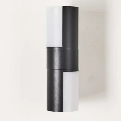 Applique Murale D'Exterieur Baulund Led Anthracite, 1 Lumiere