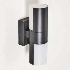 Applique Murale D'Exterieur Baulund Led Anthracite, 1 Lumiere