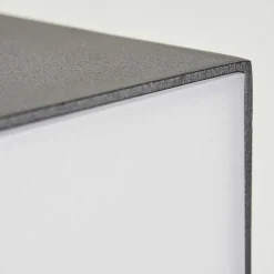 Applique Murale D'Exterieur Swanek Led Anthracite, 1 Lumiere, Detecteur De Mouvement