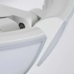 Applique Murale D'Exterieur Foroyar Led Blanc, 2 Lumieres, Detecteur De Mouvement