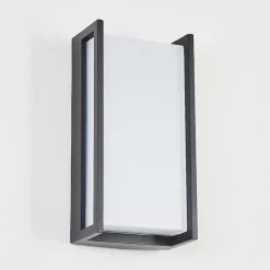 Applique Murale D'Exterieur Skove Led Anthracite, 1 Lumiere, Changeur De Couleurs