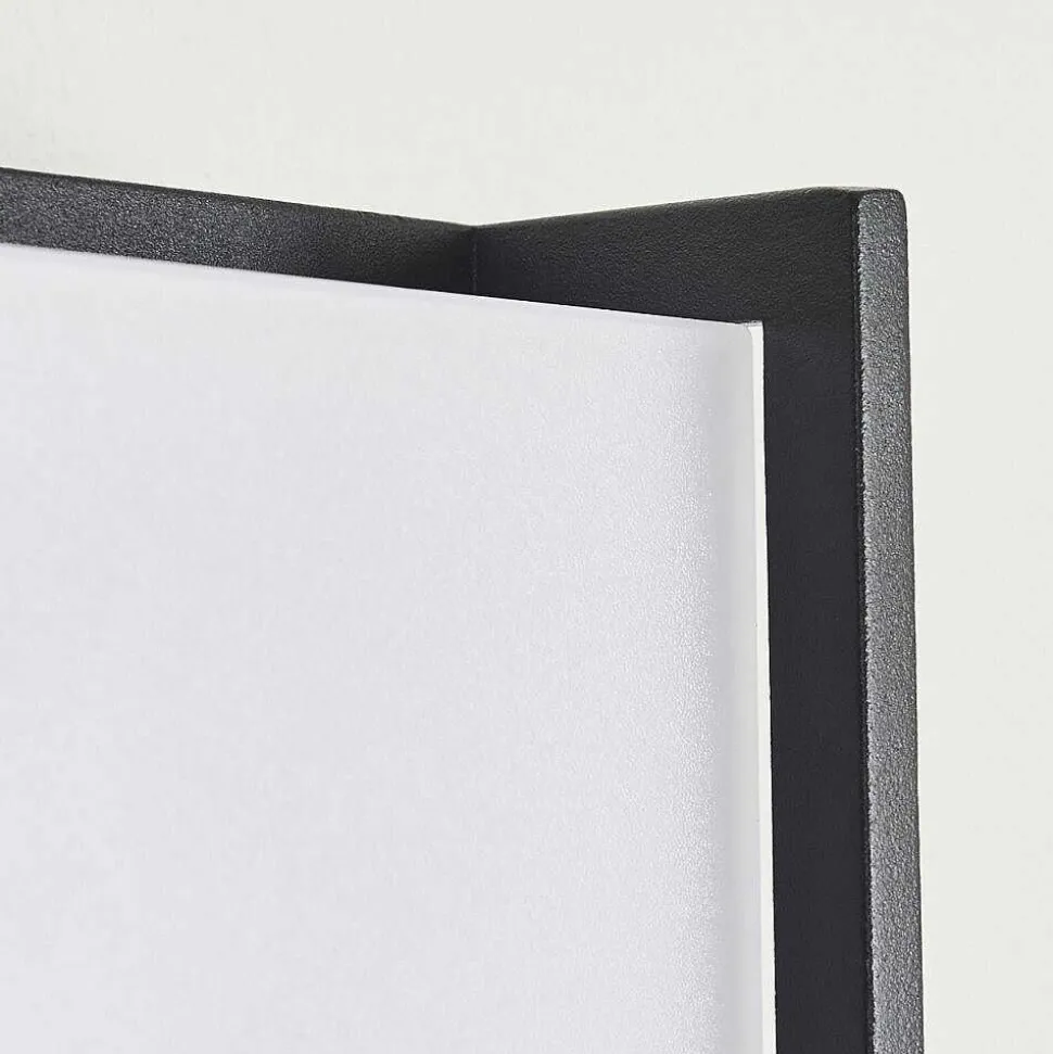 Applique Murale D'Exterieur Skove Led Anthracite, 1 Lumiere, Changeur De Couleurs