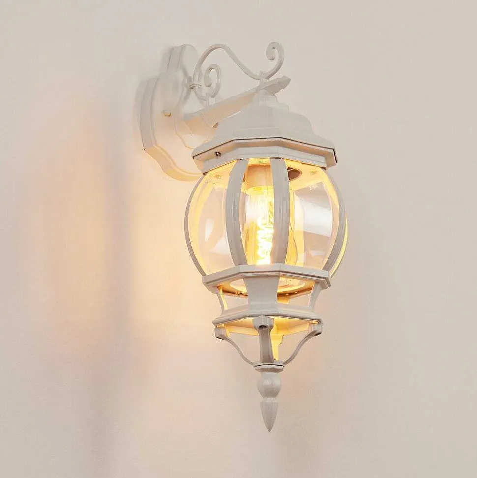 Applique Murale D'Exterieur Lentua Blanc, 1 Lumiere