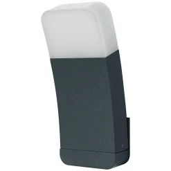 Applique Murale D'Exterieur Ledvance Curve Gris, 1 Lumiere, Changeur De Couleurs
