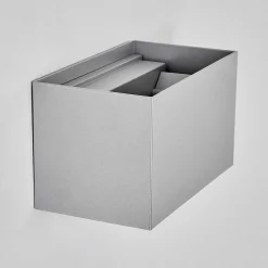 Applique Murale D'Exterieur Tamarin Led Gris, 1 Lumiere