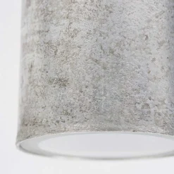 Applique Murale D'Exterieur Bessiebelle Zingue, 2 Lumieres, Detecteur De Mouvement