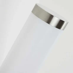 Applique Murale D'Exterieur Sessa Nickel Mat, 1 Lumiere, Detecteur De Mouvement