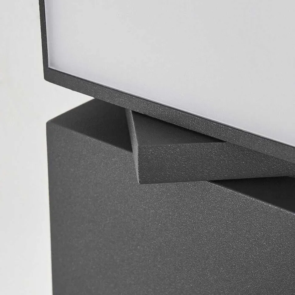 Applique Murale D'Exterieur Swanek Led Anthracite, 1 Lumiere