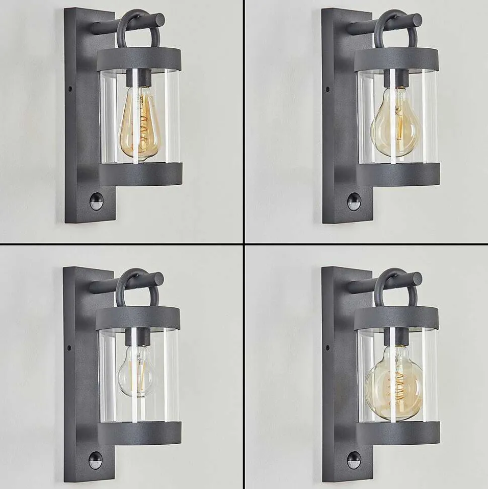 Applique Murale D'Exterieur Fulham Anthracite, 1 Lumiere