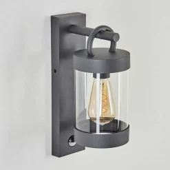 Applique Murale D'Exterieur Fulham Anthracite, 1 Lumiere