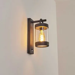 Applique Murale D'Exterieur Fulham Anthracite, 1 Lumiere