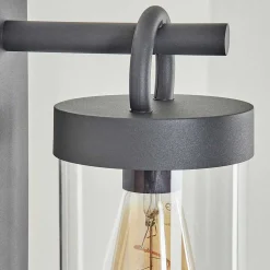 Applique Murale D'Exterieur Fulham Anthracite, 1 Lumiere