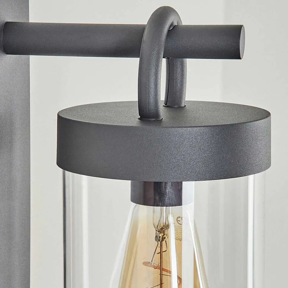 Applique Murale D'Exterieur Fulham Anthracite, 1 Lumiere