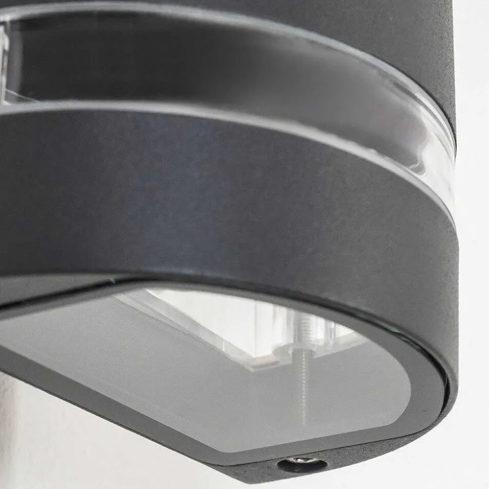 Applique Murale D'Exterieur Tagish Anthracite, 2 Lumieres