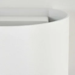 Applique Murale D'Exterieur Tamarin Led Blanc, 2 Lumieres