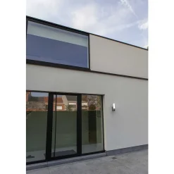 Applique Murale D'Exterieur Lutec Elara Led Acier Inoxydable, 1 Lumiere, Detecteur De Mouvement