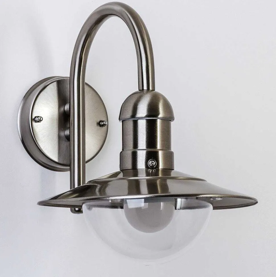 Applique Murale D'Exterieur Elima Acier Inoxydable, 1 Lumiere