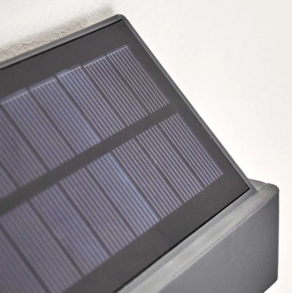 Applique Murale D'Exterieur Wiborg Led Anthracite, 1 Lumiere, Detecteur De Mouvement