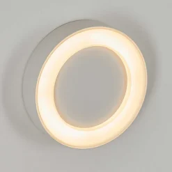 Applique Murale D'Exterieur Paleroo Led Blanc, 1 Lumiere