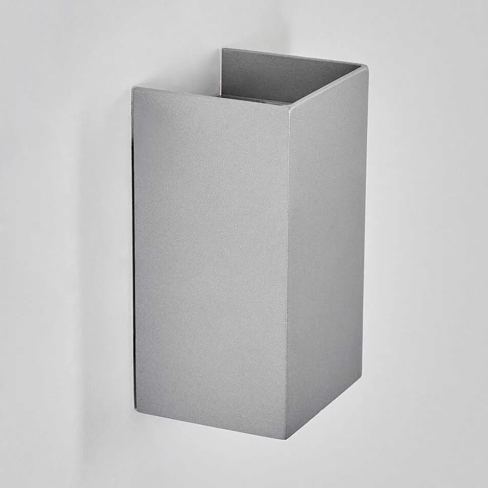 Applique Murale D'Exterieur Tamarin Led Gris, 1 Lumiere